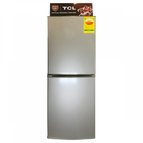 TCL FRIDGE DOUBLE DOOR COMBI 246L SILVER F322BFS