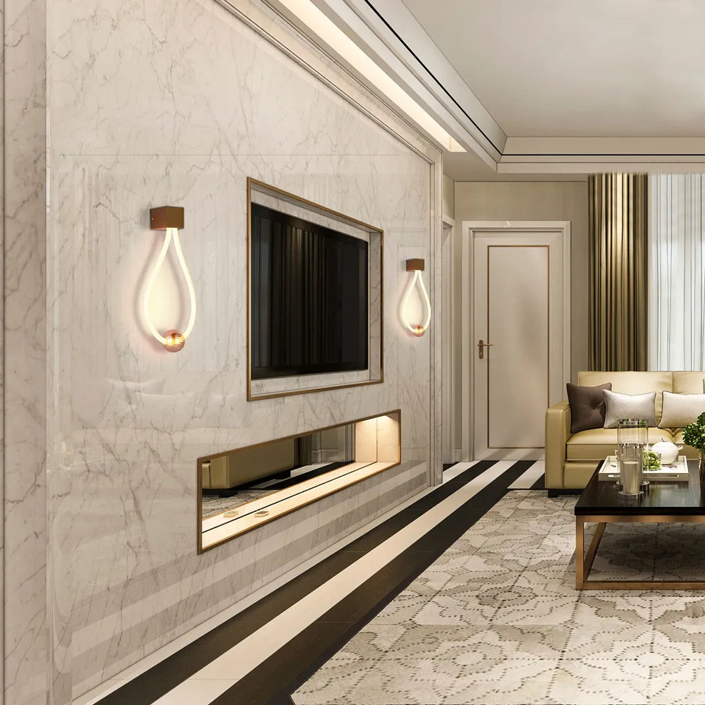 Bronze LED Wall Light 39289 3000K(TEKLED)-151-20076