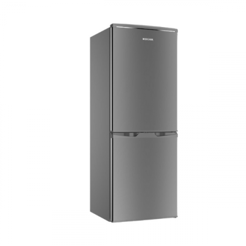 BRUHM FRIDGE DOUBLE DOOR 128L SILVER BFC-140MD