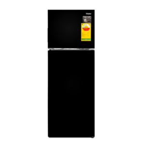 Haier 283L 4-Star Frost Free Top Freezer Refrigerator| Twin Inverter Technology, DEO Fresh, Black [HRF-315GB]