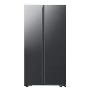 Samsung 583L Frost Free Side by Side Refrigerator w/ Digital Inverter Compressor| 564L Net Capacity, Silver Finish, All around cooling [RS57DG4000B4GH]