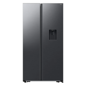 Samsung 578L Frost Free Side Refrigerator w/ Non-Plumbed Water Dispenser| 560L Net Capacity, AI Energy Mode, Digital Inverter Compressor, WiFi Embedded [RS57DG4100B4GH]