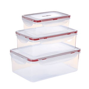 Decakila 3 Pieces Food Storage Container Set - KMTT123W