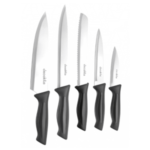 Decakila 5 Pieces Kitchen Knife Set - KMTT110B